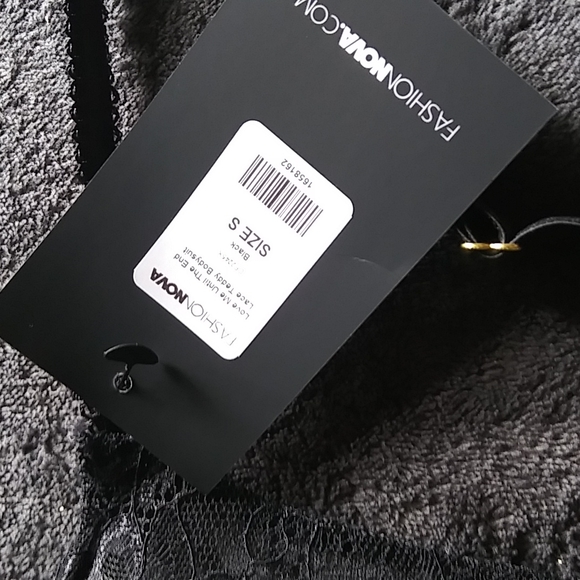 Love Me Until The End Lace Teddy Bodysuit- Lingerie - Picture 7 of 7